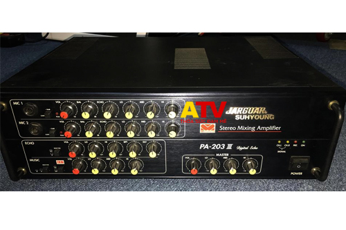 Stereo Mixing Amplifier PA-203 III